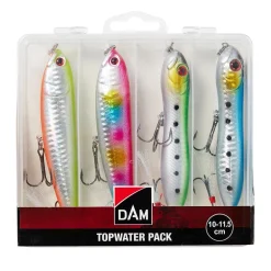 KIT DE LEURRE TOPWATER X4 10/11,5CM
