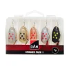 KIT DE LEURRES CUILLERE X5 7GR