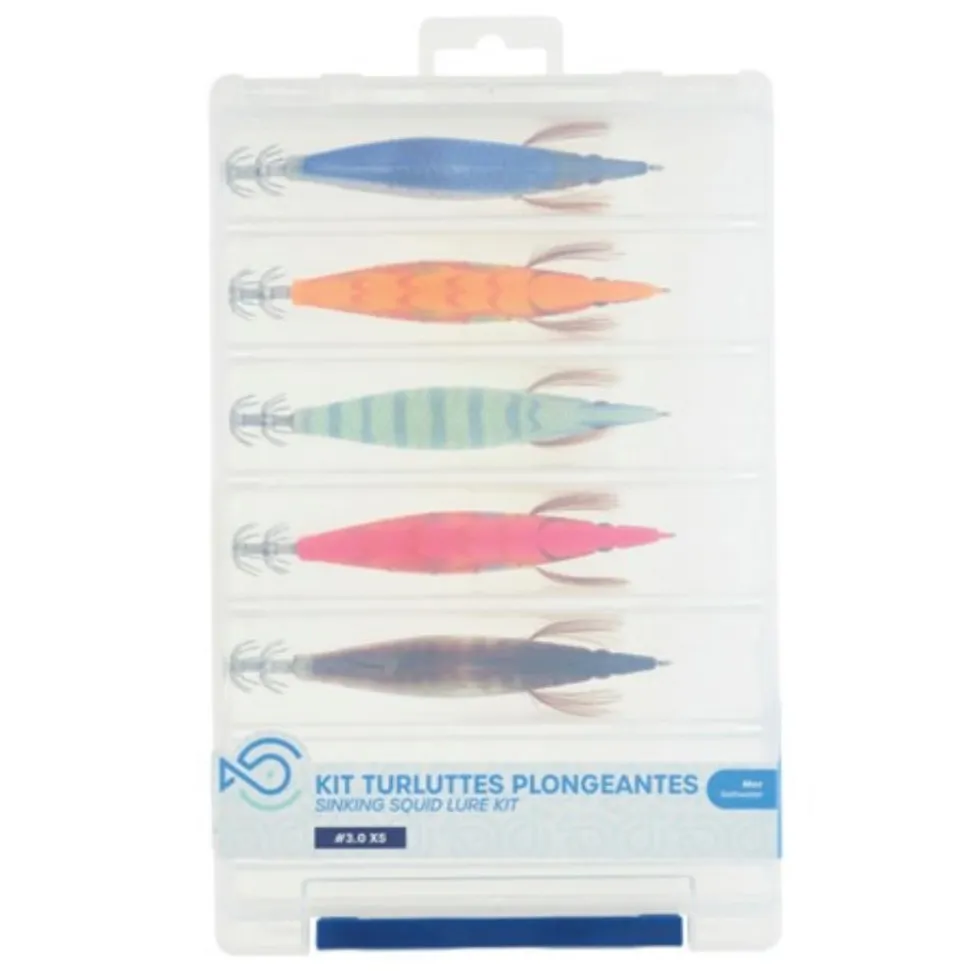 KIT TURLUTTES PLONGEANTES #3,5 X5