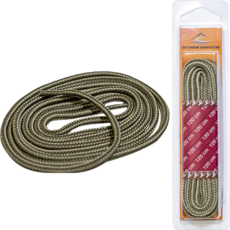 LACET BI COLORE KAKI/BEIGE