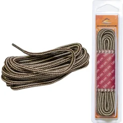 LACET BI COLORE MARRON/BEIGE