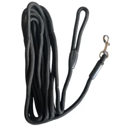 LAISSE NYLON RONDE NOIRE