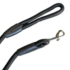 LAISSE NYLON RONDE NOIRE