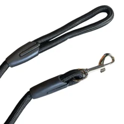 LAISSE NYLON RONDE NOIRE