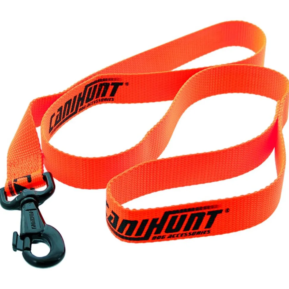 LAISSE PLATE NYLON HUNTER 1,2M ORANGE