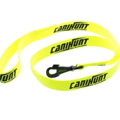 LAISSE PLATE NYLON HUNTER 1,2M JAUNE