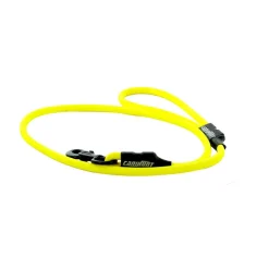 LAISSE RONDE PVC XTREME JAUNE 1.20M