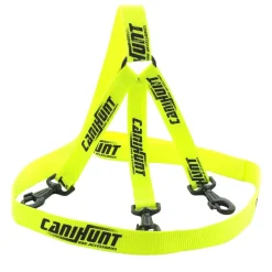 LAISSE TRIPLEUR HUNTER 1,2M JAUNE