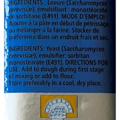 LEVURE SECHE INSTANTANEE