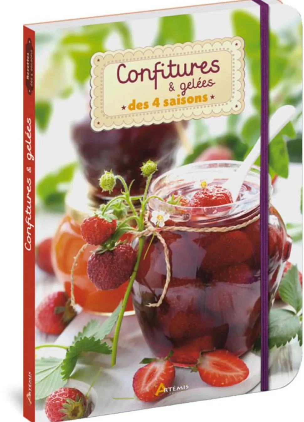 LIVRE CONFITURES GELEES 4 SAISONS