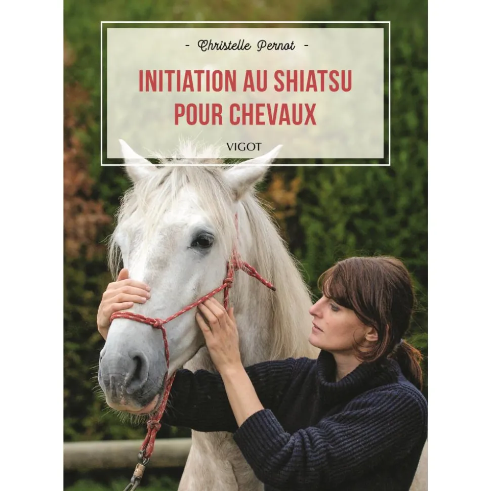 LIVRE INITIATION AU SHIATSU POUR CHEVAUX