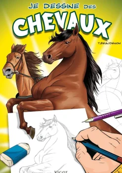 LIVRE JE DESSINE DES CHEVAUX