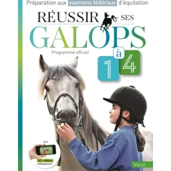 LIVRE REUSSIR GALOPS 1 A 4 COURS