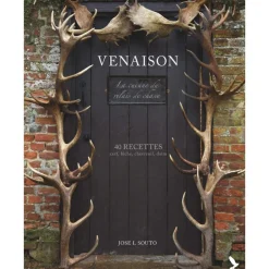 LIVRE VENAISON 40 RECETTES CERF, BICHE, CHEVREUIL