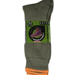 LOT 2 CHAUSSETTES BOUCLA COTON