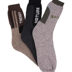 LOT DE 3 CHAUSSETTES NATURE