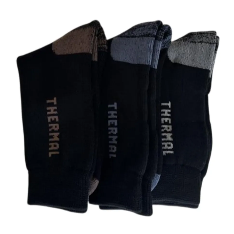 LOT DE 3 CHAUSSETTES THERMAL