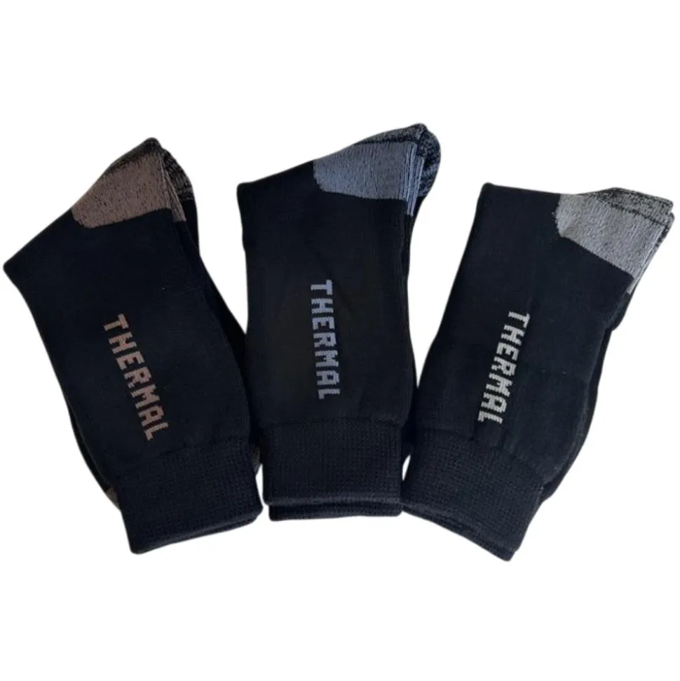 LOT DE 3 CHAUSSETTES THERMAL