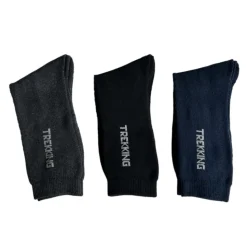 LOT DE 3 CHAUSSETTES TREKKING