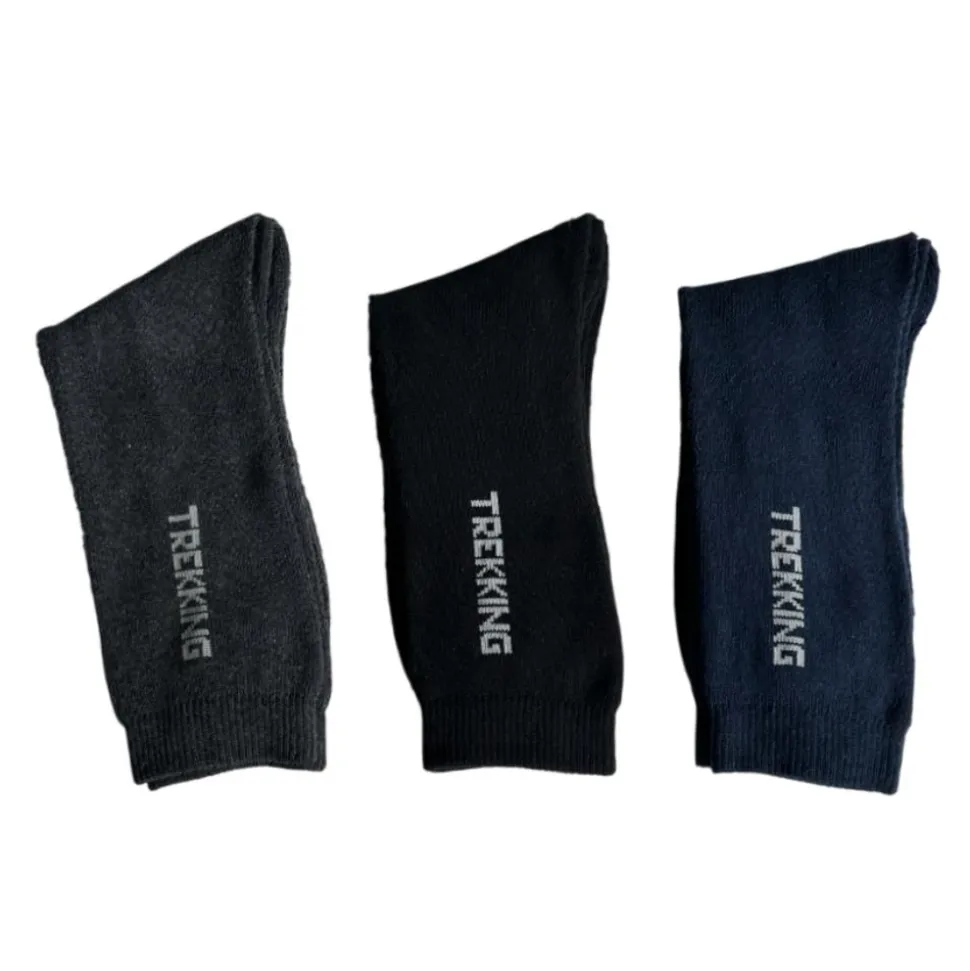 LOT DE 3 CHAUSSETTES TREKKING