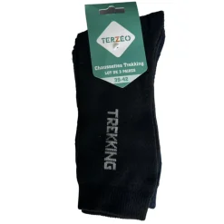LOT DE 3 CHAUSSETTES TREKKING