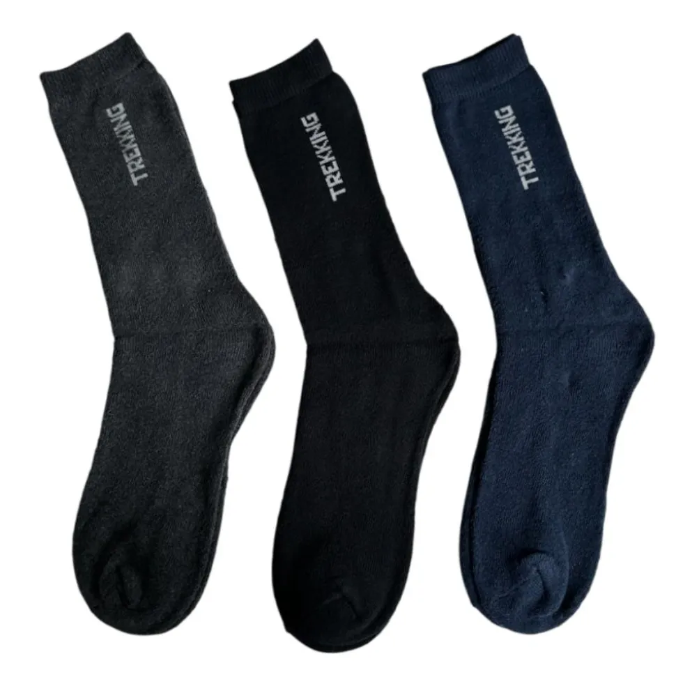 LOT DE 3 CHAUSSETTES TREKKING