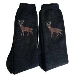 LOT DE 2 MI BAS MOTIF CHASSE