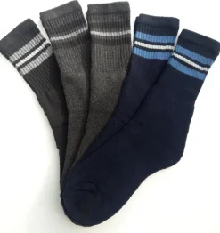 LOT DE 5 PAIRES CHAUSSETTE DETENTE