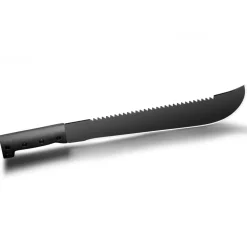 MACHETTE EN PLASTIQUE NOIRE LAME 35CM