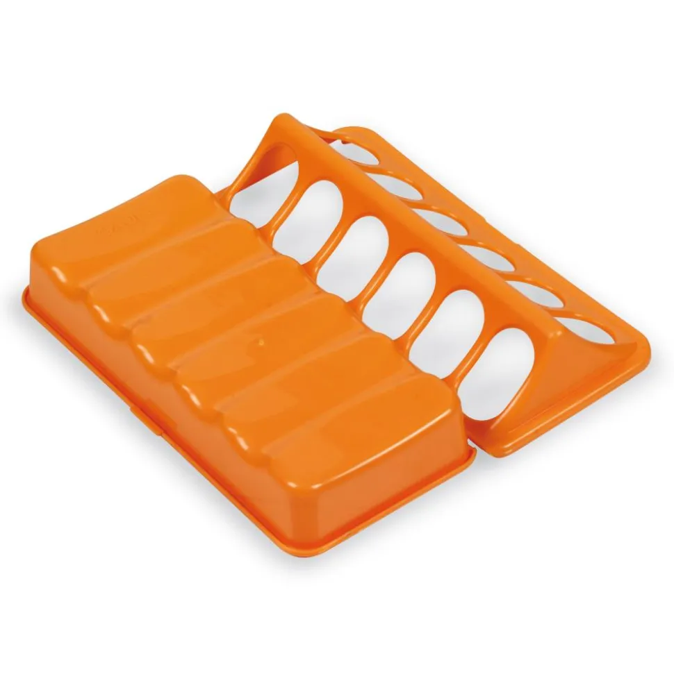 MANGEOIRE PLASTIQUE ORANGE