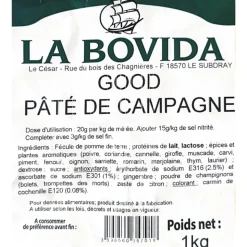 MELANGE D'EPICES POUR PATE DE CAMPAGNE