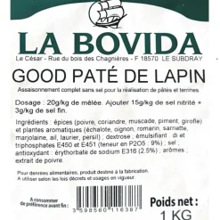 MELANGE D'EPICES POUR PATE DE LAPIN