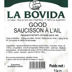MELANGE D'EPICES POUR SAUCISSON A L'AIL