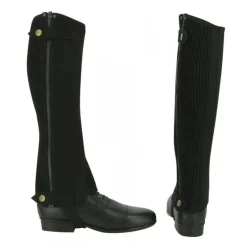MINI-CHAPS AMARA NOIR ADULTE