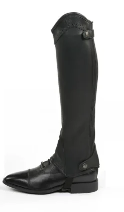 MINI-CHAPS CLASSIC CUIR NOIR