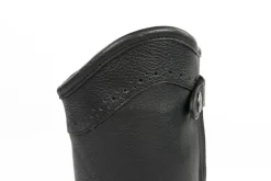MINI-CHAPS CLASSIC CUIR NOIR