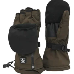 MITAINES DE CHASSE CHAUFFANTES MARRON
