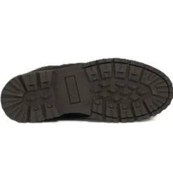 MOCASSIN BATEAU CRANTE TARMAC MID MARRON