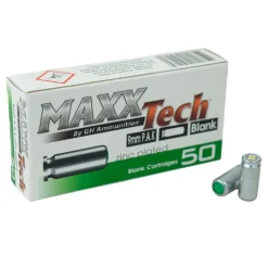 MUNITION 9MM PISTOLET A BLANC X50