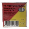 MUNITION PISTOLET 9 MM POIVRE X10