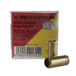 MUNITION PISTOLET 9 MM POIVRE X10