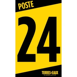 NUMERO DE POSTE BATTUE ORANGE
