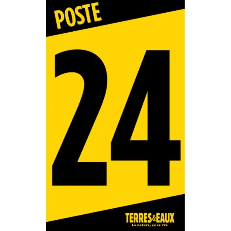NUMERO DE POSTE BATTUE ORANGE