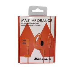 OREILLETTE ORANGE FLUO POUR TALKIE WALKIE G7/G9 G7PRO/G9PRO
