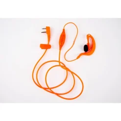 OREILLETTE ORANGE FLUO POUR TALKIE WALKIE G7/G9 G7PRO/G9PRO