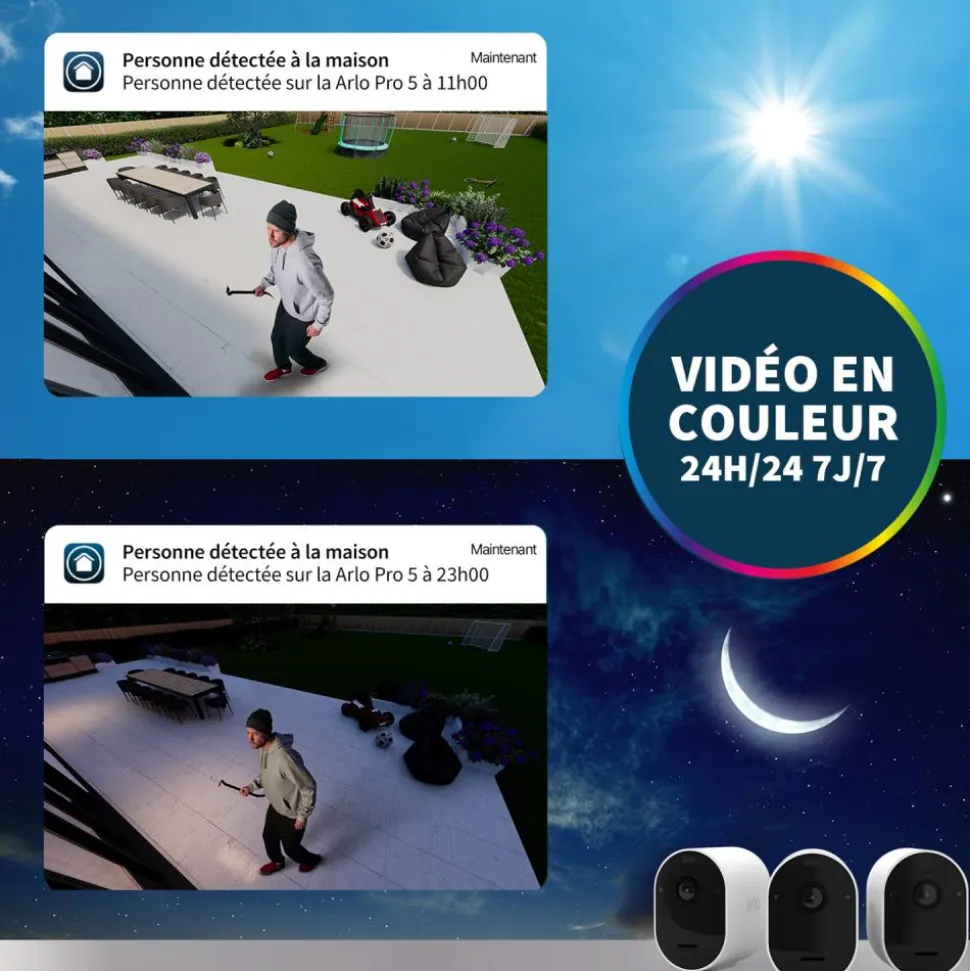 PACK 2 CAMERAS PRO 5 SPOTLIGHT