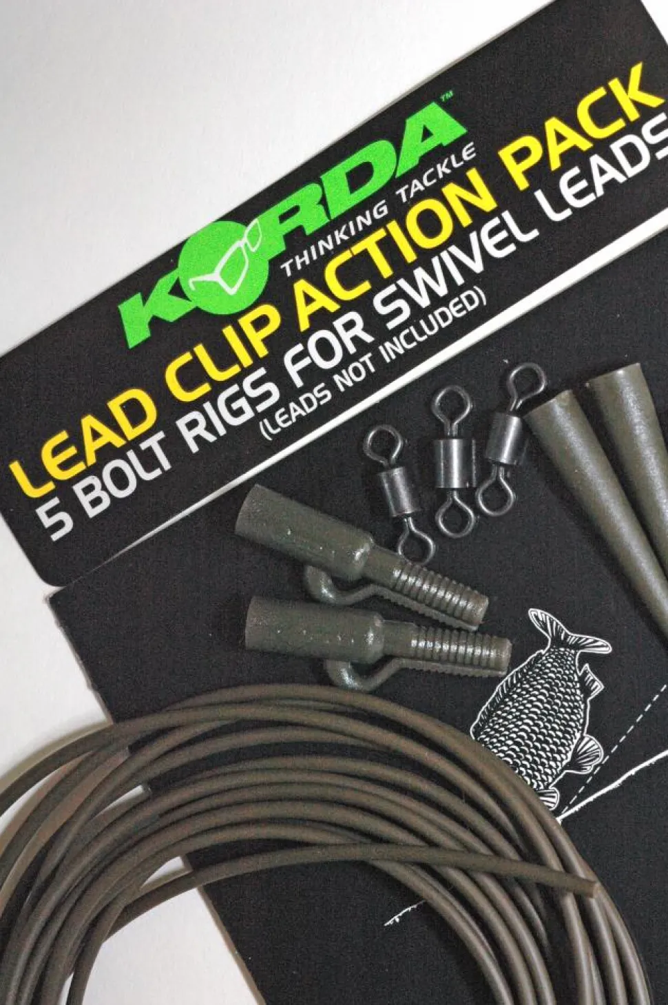 PACK LEADCORE LEADER RING SWIVEL