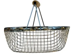 PANIER A RECOLTES 7L GALVANISE