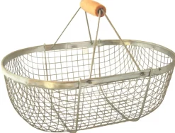 PANIER A RECOLTES 15L GALVANISE