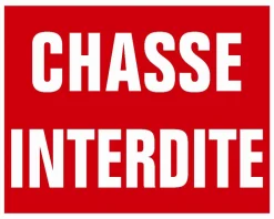 PANNEAU AKILUX CHASSE INTERDITE